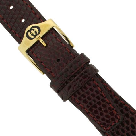 gucci leather watch straps|genuine gucci straps.